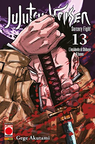 Cover of Jujutsu Kaisen. Sorcery Fight, Vol. 13: L'incidente di Shibuya - Il tuono