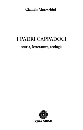 Cover of I Padri cappadoci