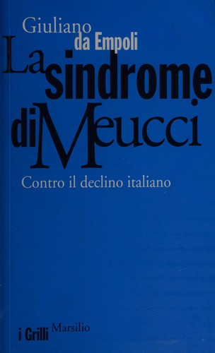 Cover of La sindrome di Meucci