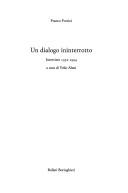 Cover of Un dialogo ininterrotto