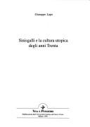 Cover of Sinisgalli e la cultura utopica degli anni Trenta