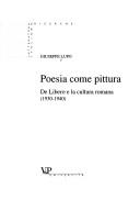 Cover of Poesia Come Pittura