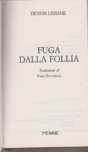 Cover of Fuga dalla follia