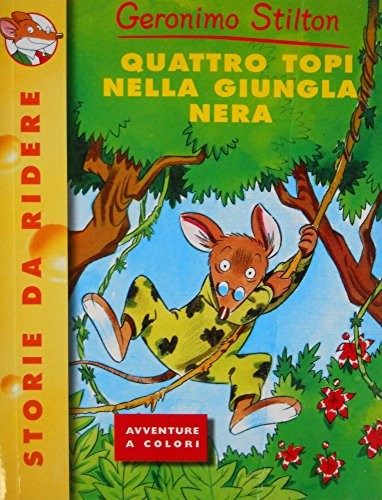 Cover of Quattro topi nella giungla nera