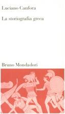 Cover of La storiografia greca