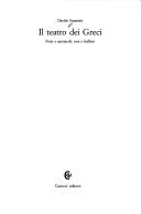 Cover of Il teatro dei greci