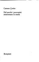 Cover of Del perché i porcospini attraversano la strada