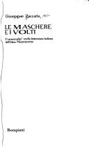 Cover of Le maschere e i volti