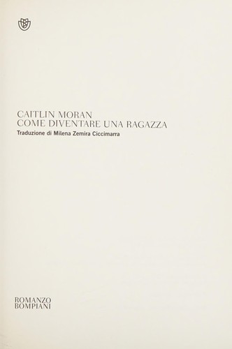 Cover of Come diventare una ragazza