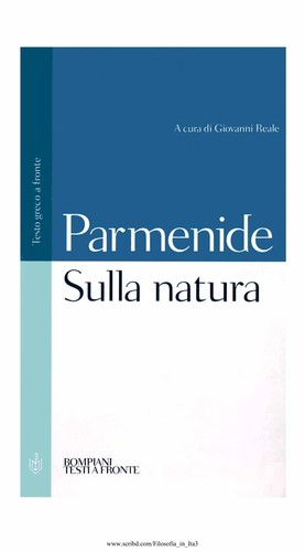 Cover of Sulla natura