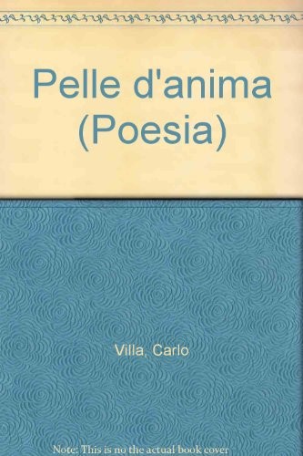 Cover of Pelle d'anima
