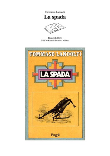 Cover of La spada