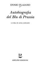 Cover of Autobiografia del Blu di Prussia