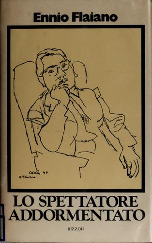Cover of Lo spettatore addormentato