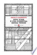 Cover of New York è una finestra senza tende