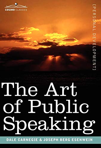 Cover of The Art of Public Speaking