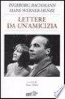 Cover of Lettere da un'amicizia