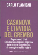 Cover of Casanova e l'invidia del grembo