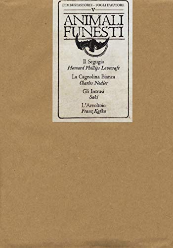 Cover of L'imbustastorie. Fogli d'Autore V: Animali funesti