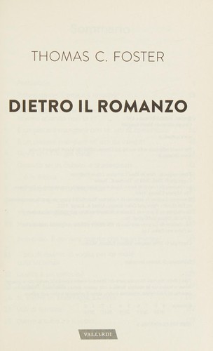 Cover of Dietro il romanzo. Come approfondire il piacere della lettura