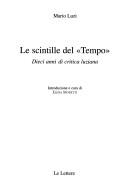Cover of Le scintille del Tempo