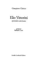 Cover of Elio Vittorini