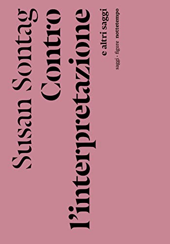 Cover of Contro l'interpretazione e altri saggi