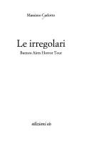 Cover of Le irregolari