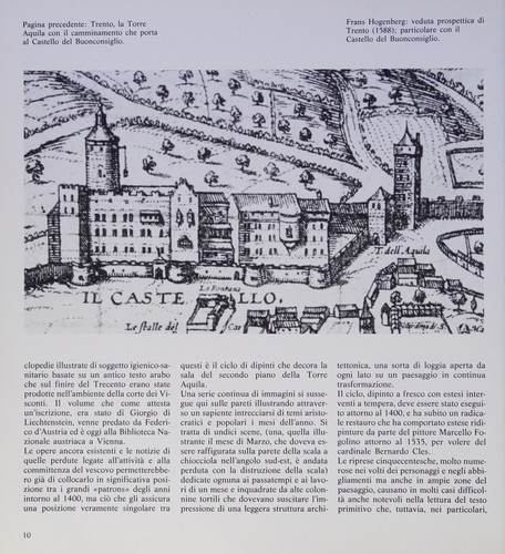 Cover of Il ciclo dei mesi di Torre Aquila a Trento