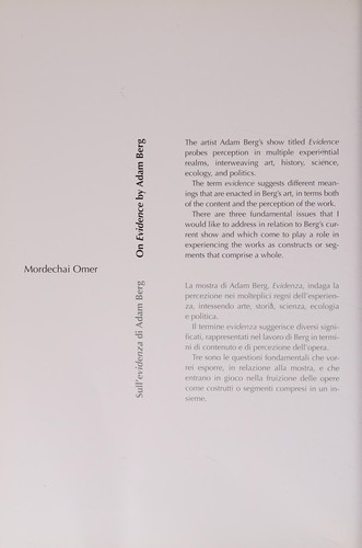 Cover of Adam Berg