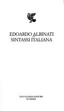 Cover of Sintassi italiana
