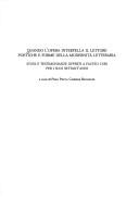 Cover of Quando l'opera interpella il lettore