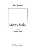 Cover of Lettere a Sandro