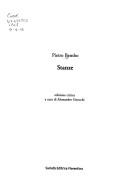 Cover of Stanze