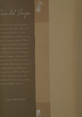 Cover of Casa del tempo