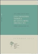Cover of Una leggenda tedesca di santa Rosa (secolo 15.)