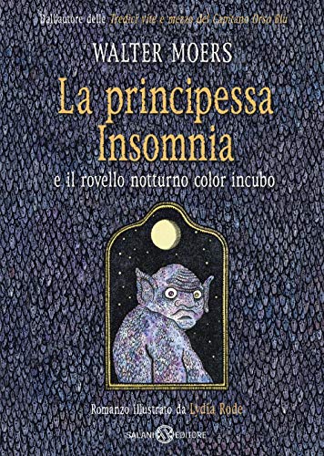 Cover of La principessa Insomnia e il rovello notturno color incubo