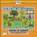 Cover of Caccia ai numeri! Puzzle gigante. Con libro