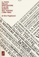 Cover of Il fiato dello spettatore e altri scritti sul teatro
