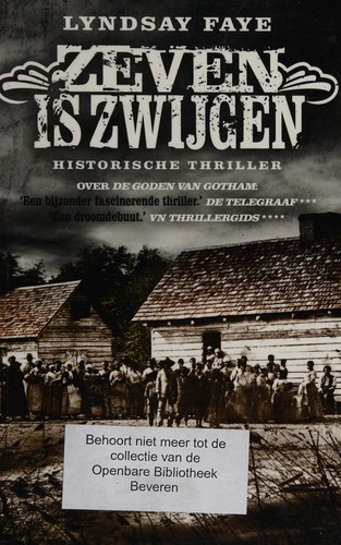 Cover of Zeven is zwijgen