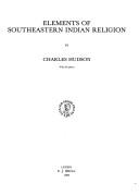 Cover of Elements of southeastern Indian religion