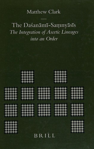 Cover of The DaÔsanÕamÕi-saṃnyÕasÕis