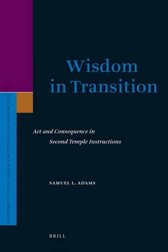 Cover of Wisdom in transition