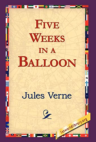 Cover of Five Weeks in a Balloon