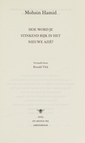 Cover of Hoe word je stinkend rijk in het nieuwe Azië?