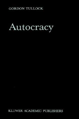 Cover of Autocracy