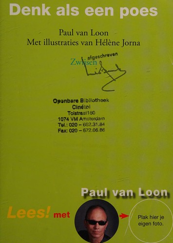 Cover of Denk als een poes