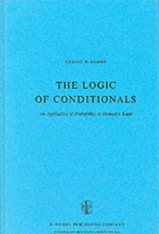 Cover of The logic of conditionals