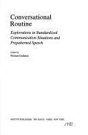 Cover of Conversational routine