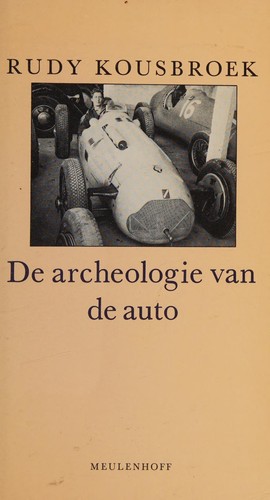 Cover of De archeologie van de auto